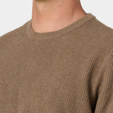 O'Riginals Roscoe Waffle Long Sleeve Sweater