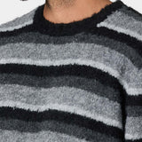Striped Crew Long Sleeve Sweater