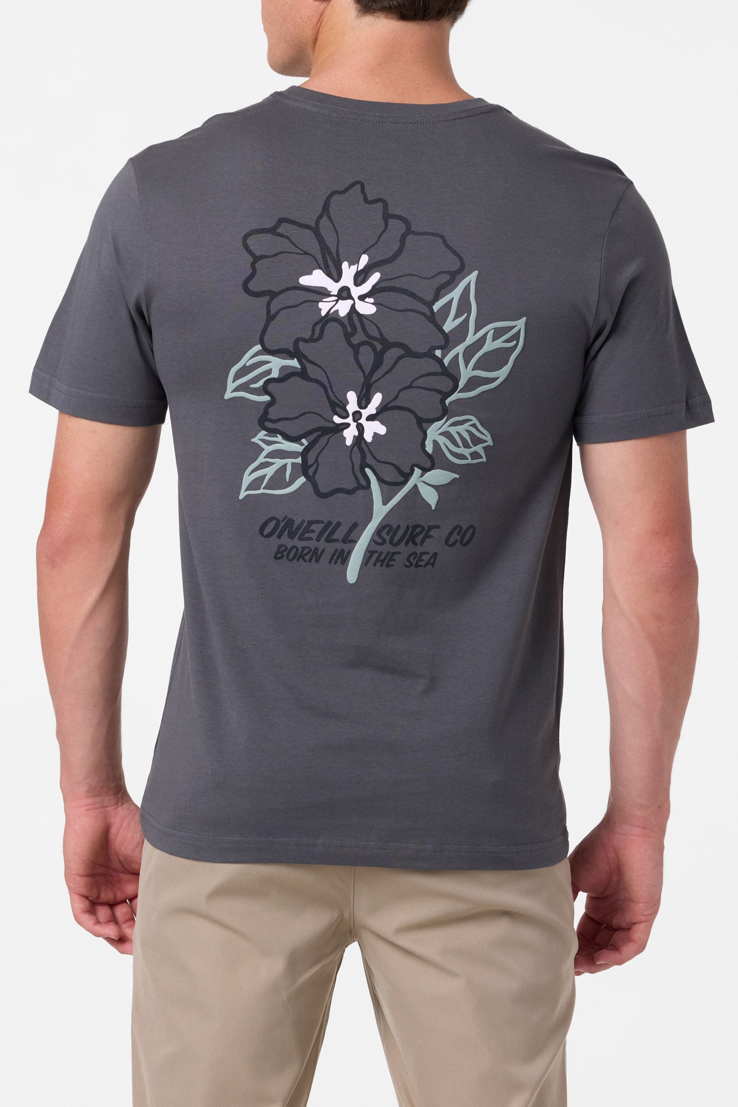 IN THE SEA CLASSIC SS TEE DARK SHADOW – O'Neill
