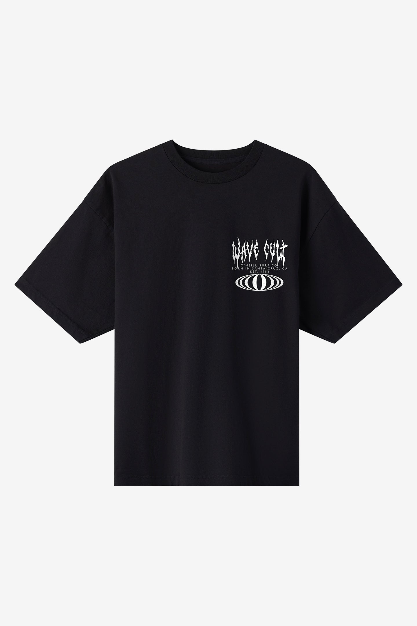   ジョングク　ロゴバッジ　Teeピートブラック S即日 All Seeing Boxy Tee - Black | O'Neill