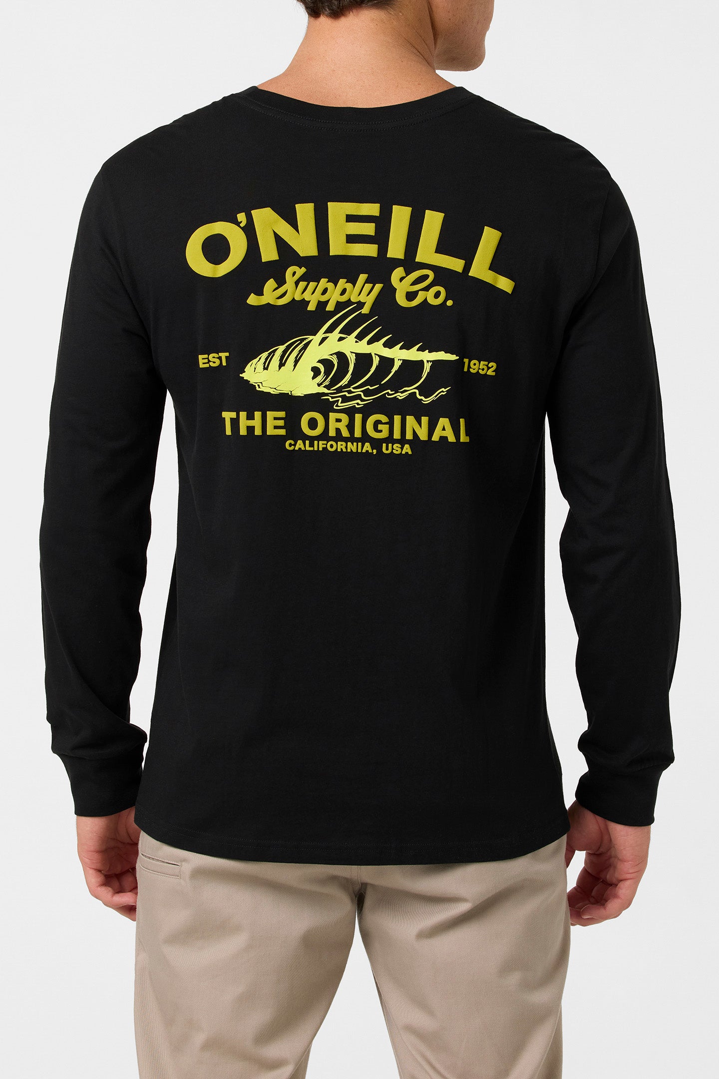 SCHOLAR LS TEE BLACK – O'Neill