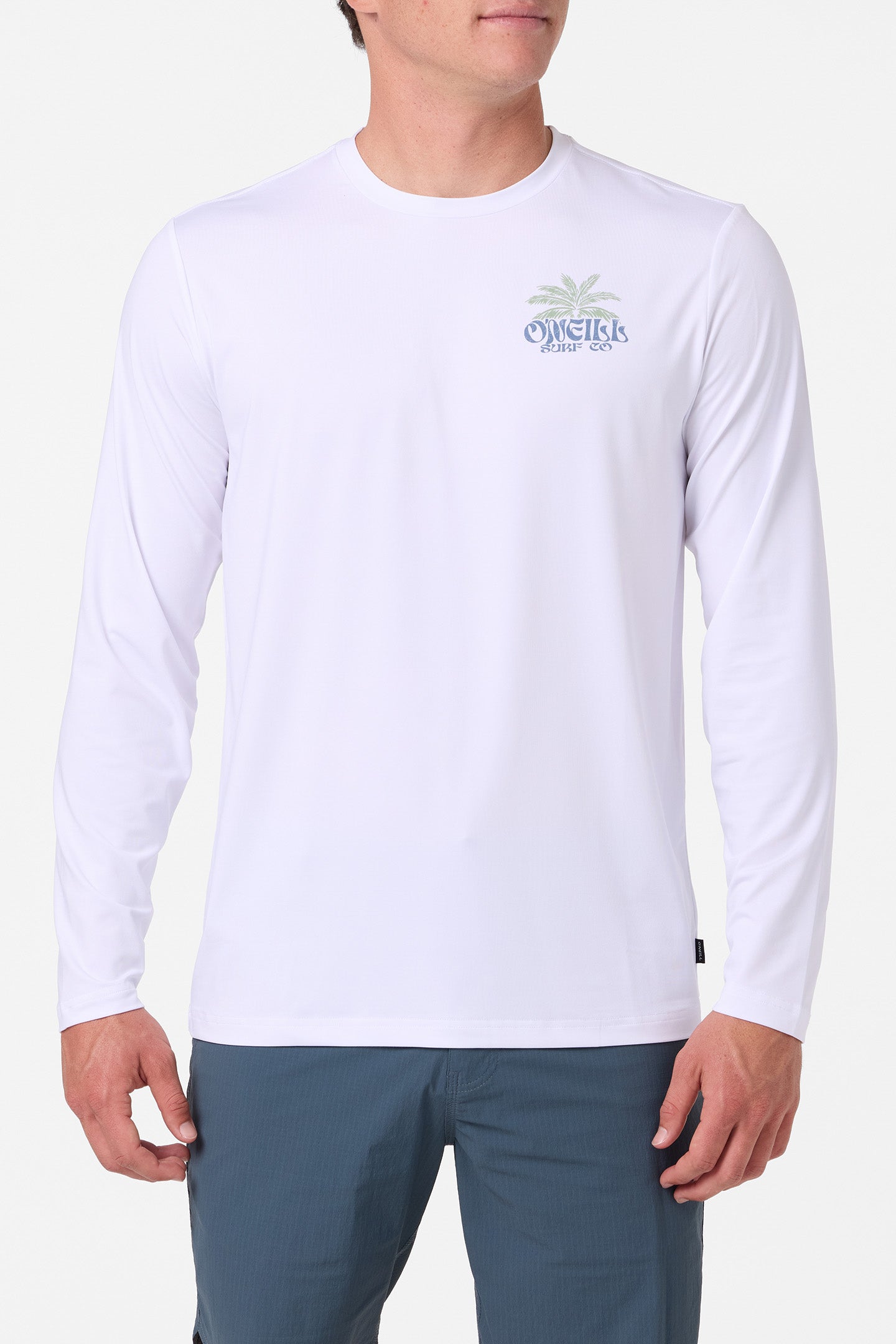 One Color Surf Logo LS Tee数原龍友着用NPNG Of The Sea Upf Ls Tee Long Sleeve Upf - White | O'Neill