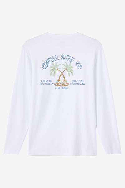 Of The Sea Upf Ls Tee Long Sleeve Upf - White | O'Neill
