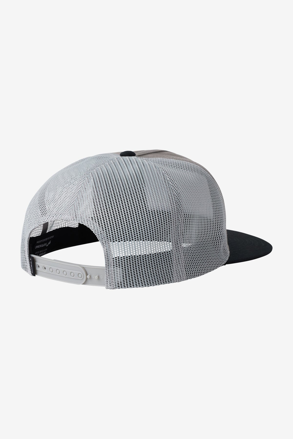 Unisex Grey Vintage Trucker Hat Baseball Snapback Closure Cap for Outdoors Von Dutch Velvet Trucker Snapback Hat-Grey main image 2
