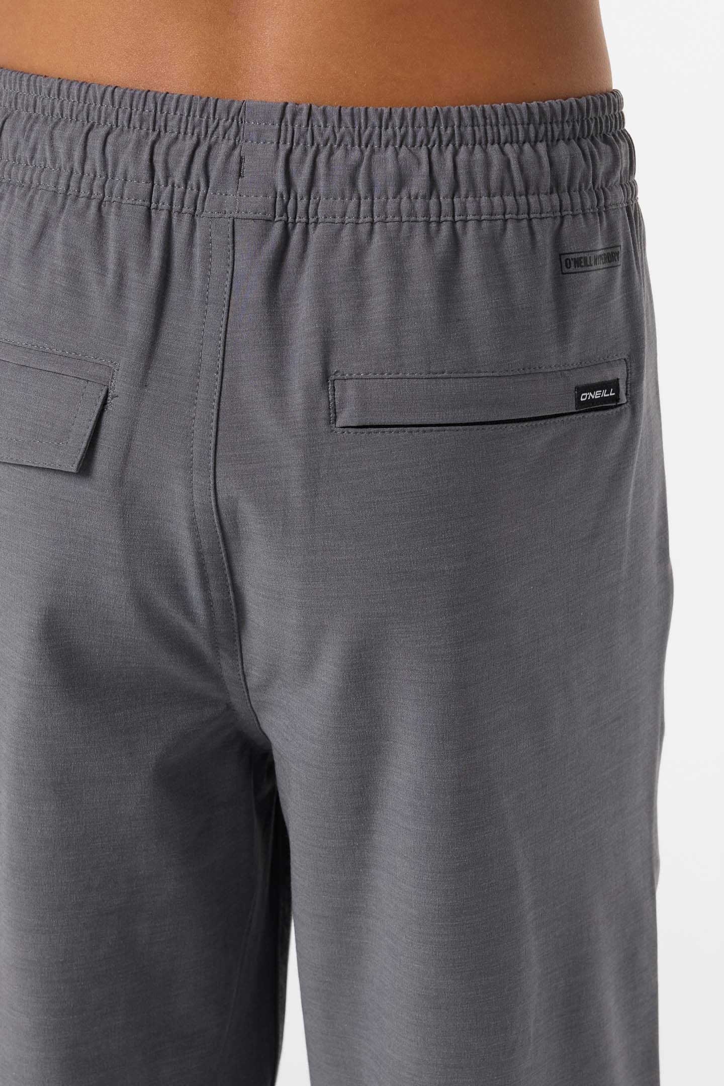 Boys Venture Hybrid Elastic Waist Pants - Heather Grey | O'Neill