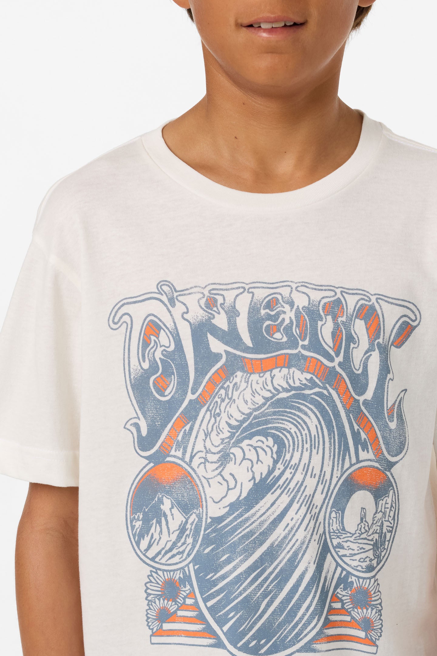 Boy's Psych'd Classic Tee - Tofu | O'Neill