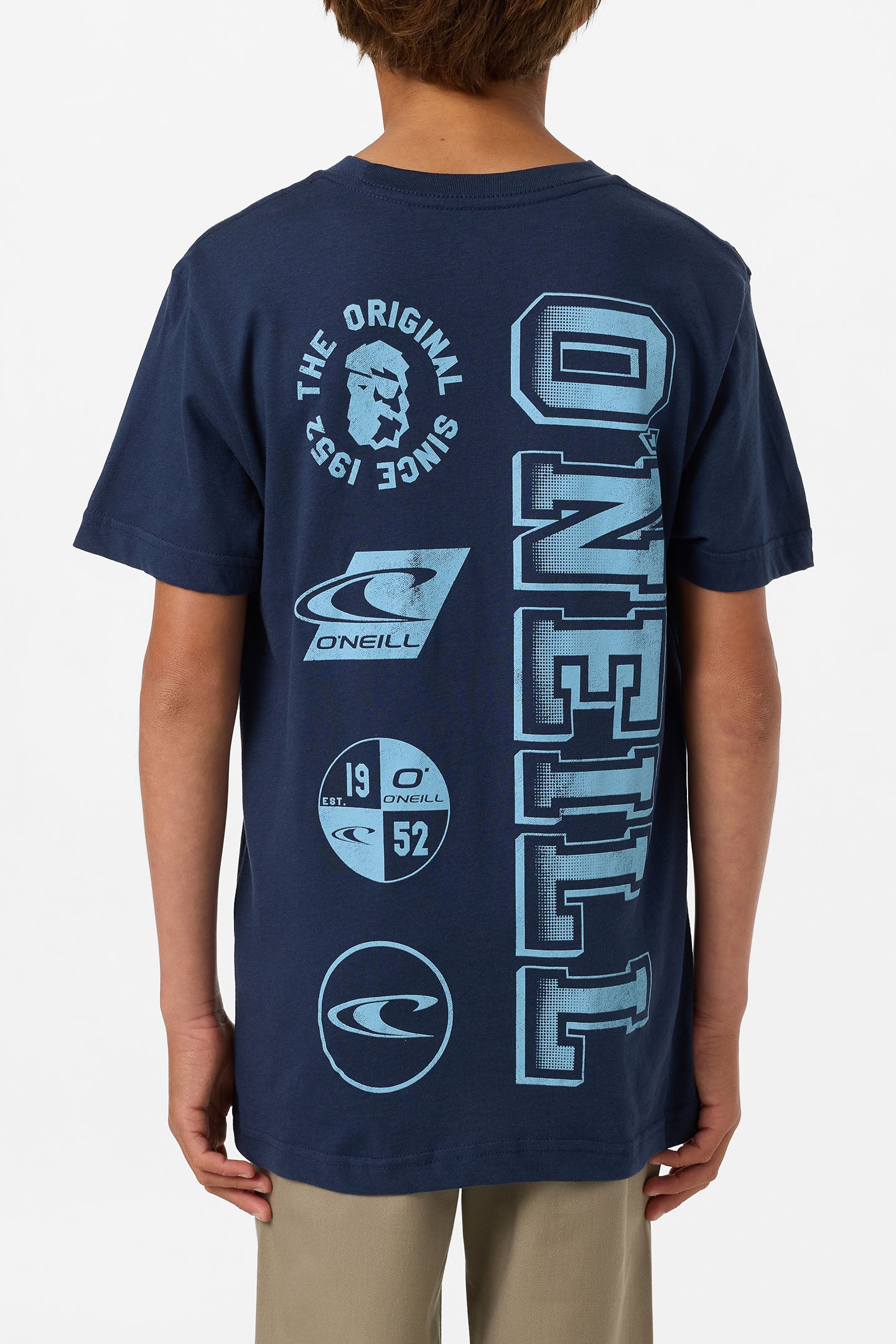 トップス PANEL BORDER S/S T-SHIRT (NAVY) Boy's Steez Classic Tee - Navy | O'Neill
