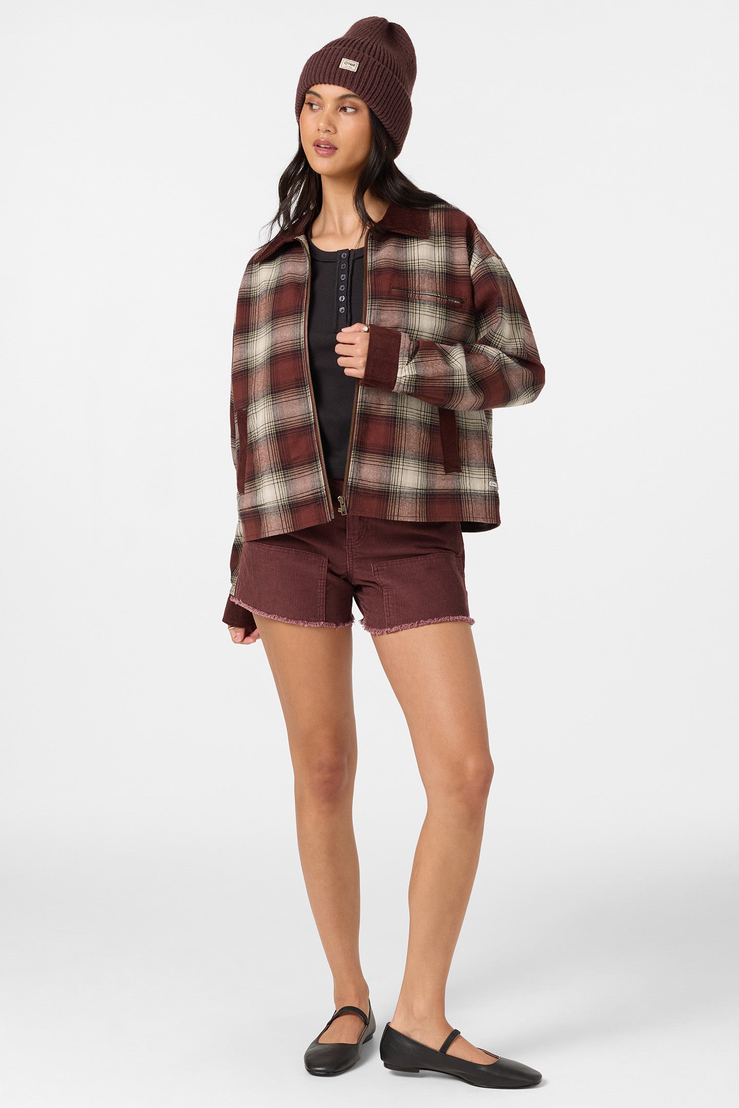 OG DAKOTA PLAID JACKET CHOCOLATE – O'Neill