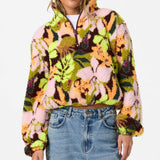 Kacey High Pile 1/2 Zip Jacket