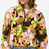 Kacey High Pile 1/2 Zip Jacket