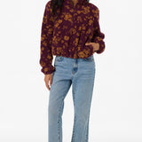 Kacey High Pile 1/2 Zip Jacket