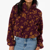 Kacey High Pile 1/2 Zip Jacket