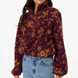 Kacey High Pile 1/2 Zip Jacket
