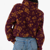 Kacey High Pile 1/2 Zip Jacket