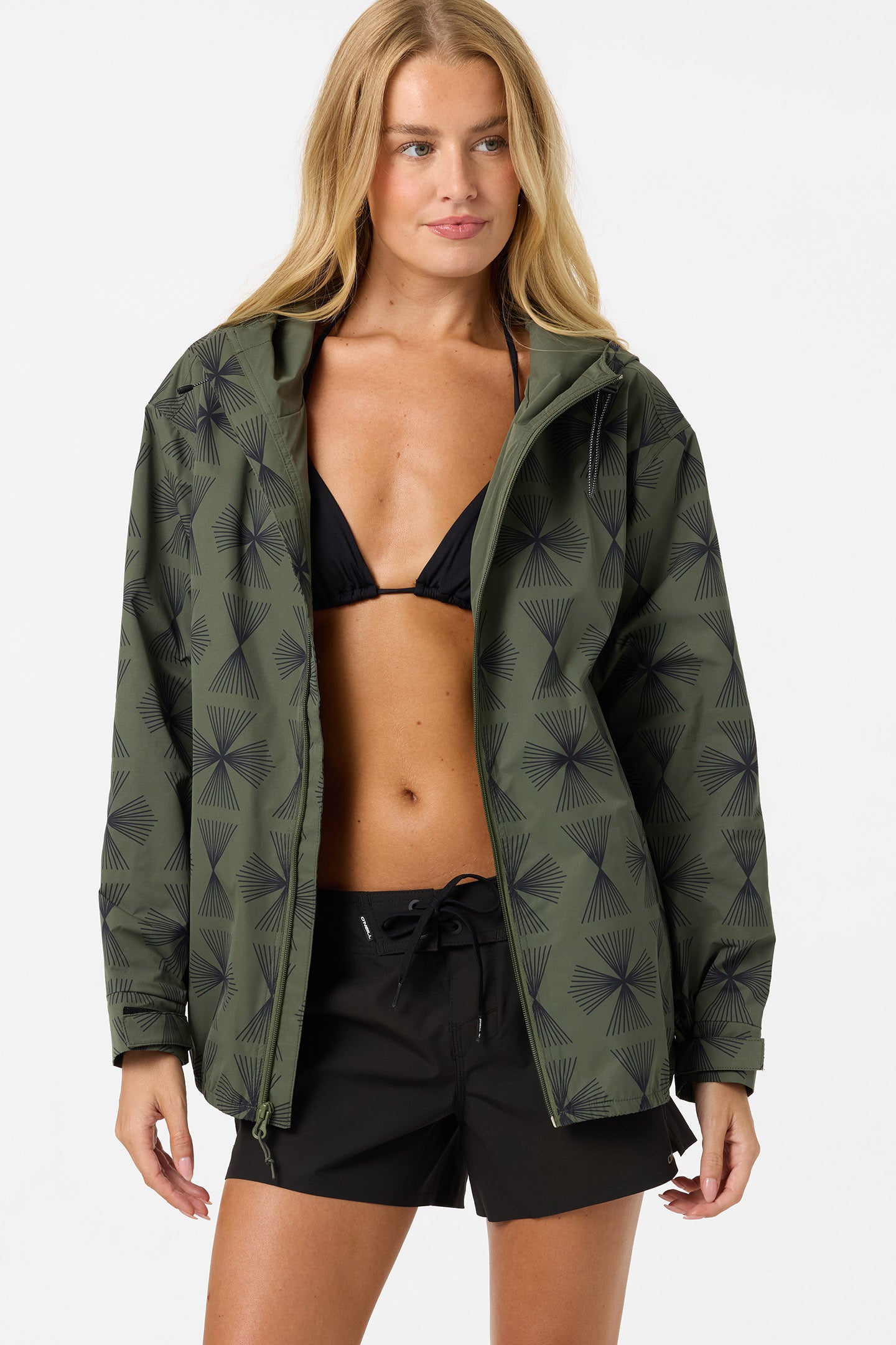 TRVLR Quinn Jacket - Dark Olive | O'Neill