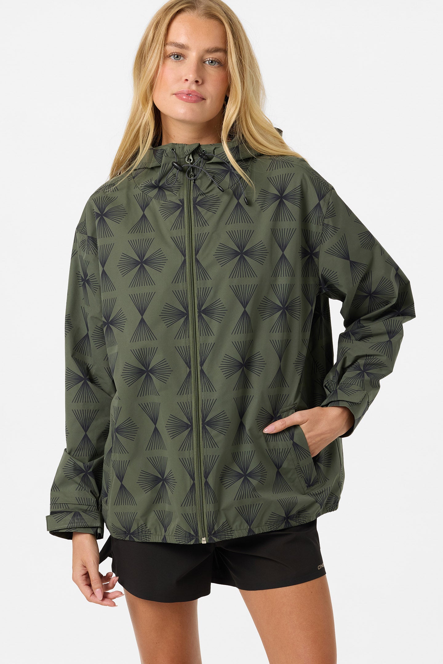 TRVLR Quinn Jacket - Dark Olive | O'Neill
