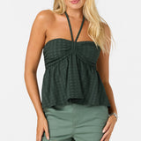 Junie Top Halter Top