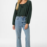 Cami Knit Long Sleeve Top