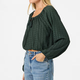 Cami Knit Long Sleeve Top
