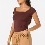 Alyssa Solid Top