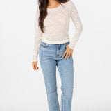 Marliz Lace Long Sleeve Top