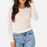 Marliz Lace Long Sleeve Top