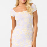 Alyssa Jacobean Floral Top