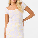 Alyssa Jacobean Floral Top