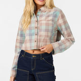O'Riginals Pippa Cord Long Sleeve Crop Top