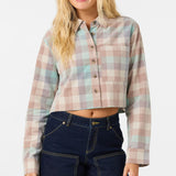 O'Riginals Pippa Cord Long Sleeve Crop Top