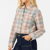 O'Riginals Pippa Cord Long Sleeve Crop Top