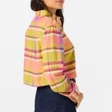 Pippa Flannel Crop Long Sleeve Shirt