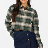 Pippa Sleeve Crop Flannel