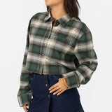 Pippa Sleeve Crop Flannel