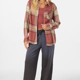 O'Riginals Logan Long Sleeve Flannel Top