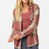 O'Riginals Logan Long Sleeve Flannel Top
