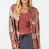 O'Riginals Logan Long Sleeve Flannel Top