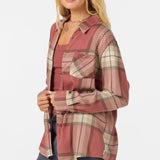 O'Riginals Logan Long Sleeve Flannel Top