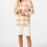 Logan Flannel Long Sleeve Top