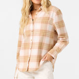 Logan Flannel Long Sleeve Top
