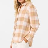 Logan Flannel Long Sleeve Top