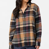 Logan Flannel Long Sleeve Top