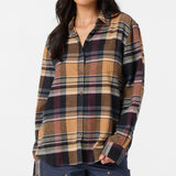 Logan Flannel Long Sleeve Top