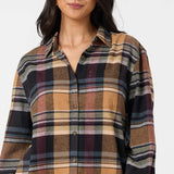 Logan Flannel Long Sleeve Top