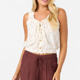Louise Swirl Stitch Tank
