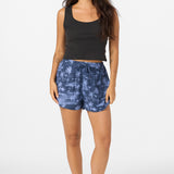 Millie Tropical Scene Beach Shorts