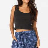 Millie Tropical Scene Beach Shorts