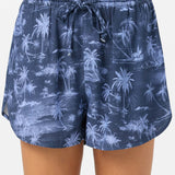 Millie Tropical Scene Beach Shorts