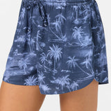 Millie Tropical Scene Beach Shorts