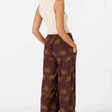 Rosalie Palm Stripe Pants